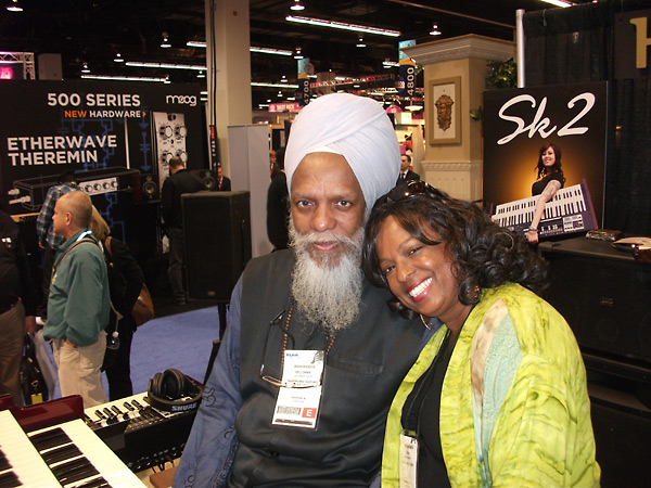 Joan Belgrave with Lonnie Smith