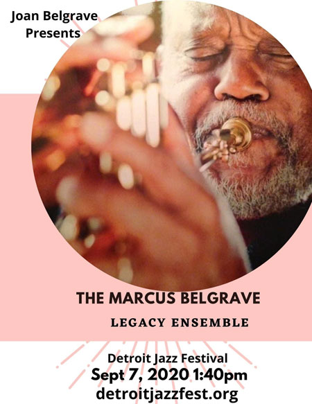 Marcus Belgrave Legacy Ensemble - Detroit Jazz Festival Flyer